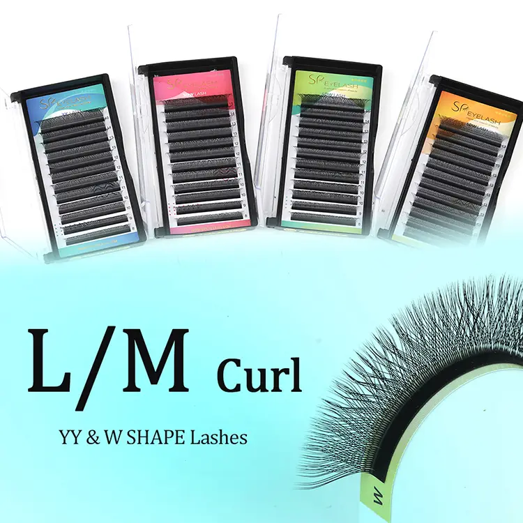 L Curl W Επέκταση Lash