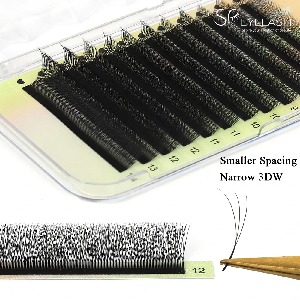 Στενές 3D W lashes